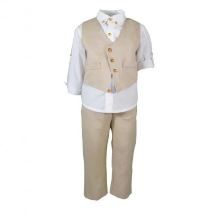 All Stars Kids Fashion Παιδικό Σετ Πουκάμισο/ γιλέκο/ παντελόνι 12465 All Stars Kids Fashion Παιδικό Σετ Πουκάμισο/ γιλέκο/ παντελόνι 12465