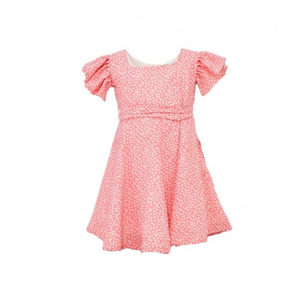 All Stars Kids Fashion Παιδικό φόρεμα ροζ 14138
