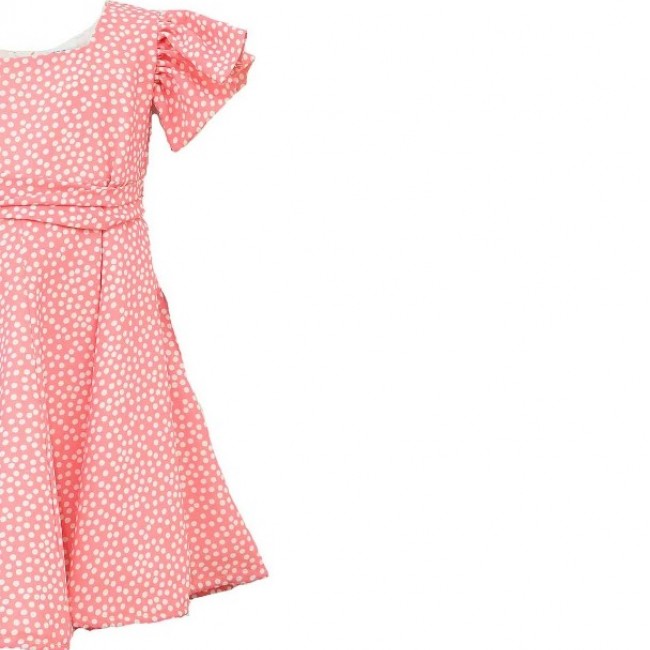 All Stars Kids Fashion Παιδικό φόρεμα ροζ 14138