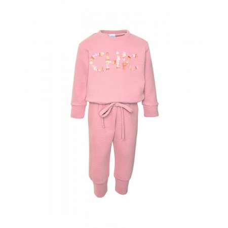 All Star Kids Fashion Παιδικό Σετ Φόρμα ροζ 14619