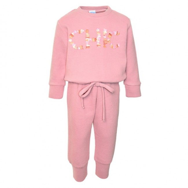 All Star Kids Fashion Παιδικό Σετ Φόρμα ροζ 14619