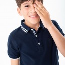BOBOLI Παιδικό μπλε Polo 738064 - 2440