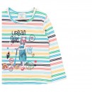 BOBOLI Παιδική Μπλούζα Urban Girl ριγέ πολύχρωμη 224008-9827