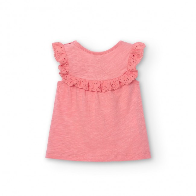 BOBOLI Παιδική Μπλούζα Αμάνικη κοραλί 228091 - 3838