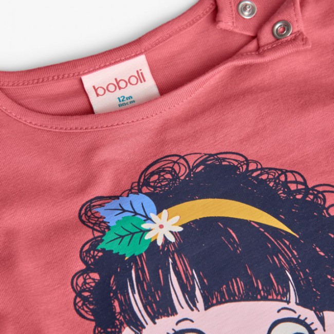 BOBOLI Παιδική Μπλούζα κοραλί 292081-3914