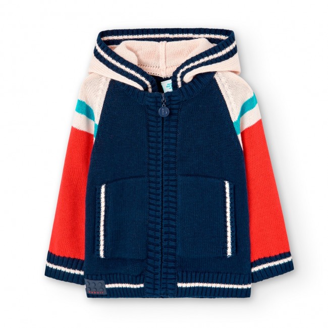 BOBOLI Παιδική Ζακέτα μάλλινη navy 307077-2440