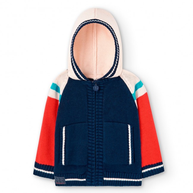 BOBOLI Παιδική Ζακέτα μάλλινη navy 307077-2440