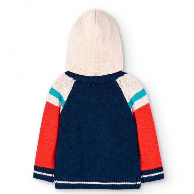 BOBOLI Παιδική Ζακέτα μάλλινη navy 307077-2440