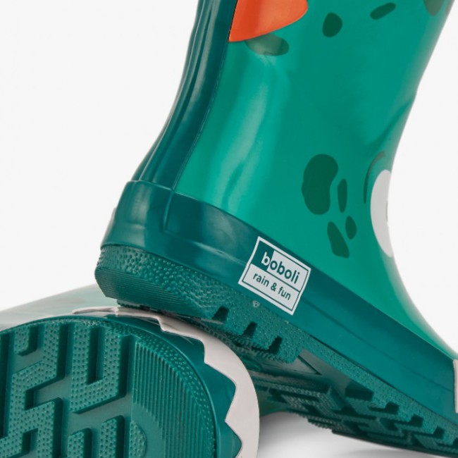 BOBOLI Παιδικές Γαλότσες πράσινες Crocodile 392037-4736