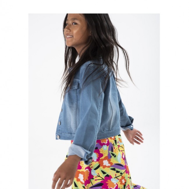 BOBOLI Παιδικό Τζάκετ Denim 498012 - BLEACH
