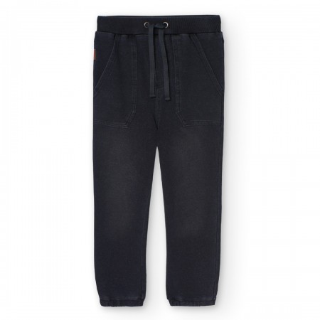 BOBOLI Παιδικό Παντελόνι Denim 590644 BLACK