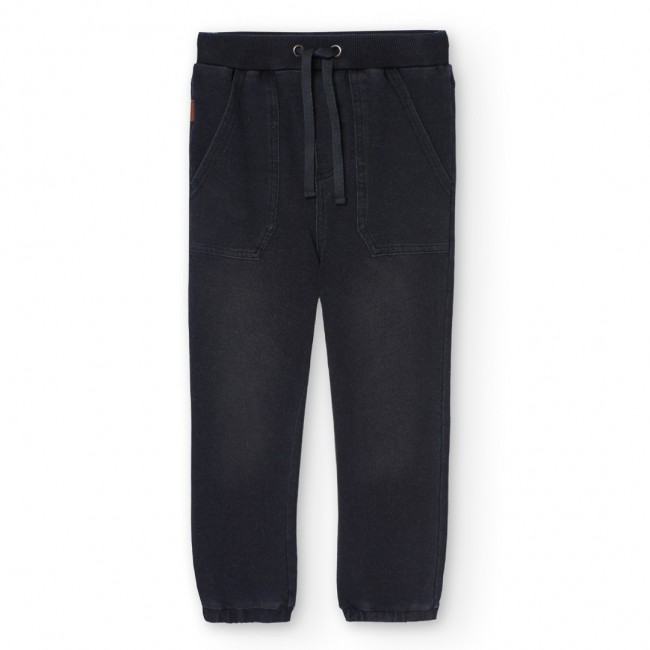 BOBOLI Παιδικό Παντελόνι Denim 590644 BLACK