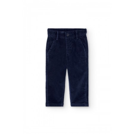  BOBOLI Παιδικό Παντελόνι Κοτλέ μπλε 712033-2440