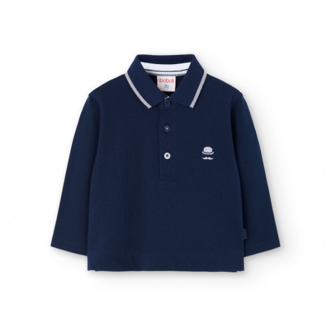 BOBOLI Παιδική Μπλούζα Pique Polo navy 712112-2440