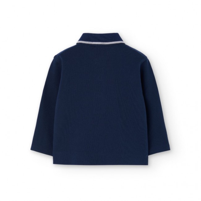 BOBOLI Παιδική Μπλούζα Pique Polo navy 712112-2440