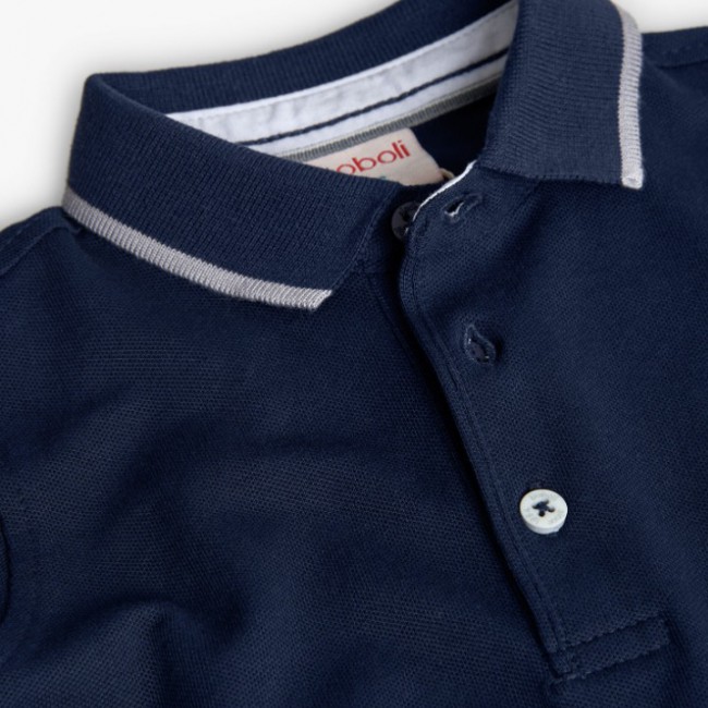BOBOLI Παιδική Μπλούζα Pique Polo navy 712112-2440
