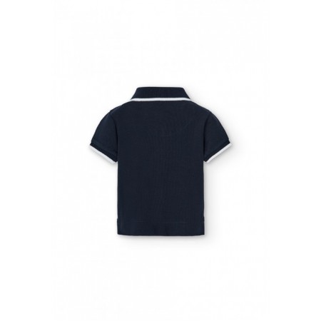 BOBOLI Παιδικό μπλε Polo 716082-2440
