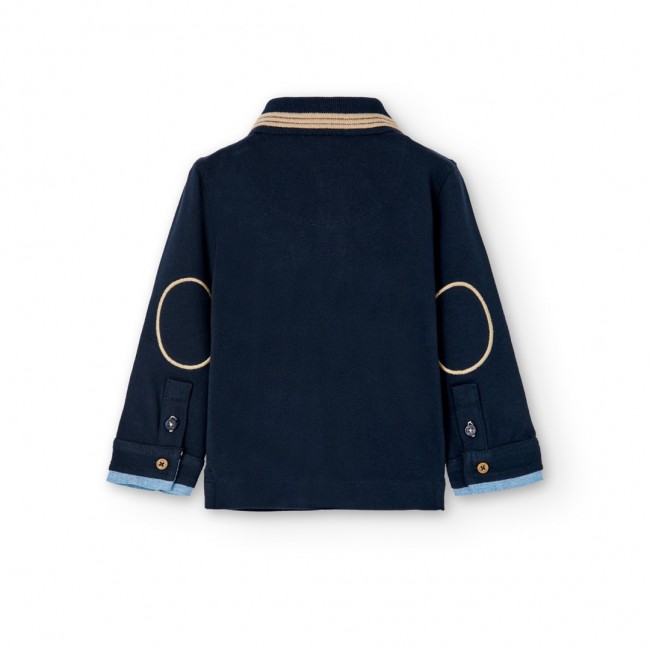 BOBOLI Παιδική Μπλούζα Polo navy 717252-2440