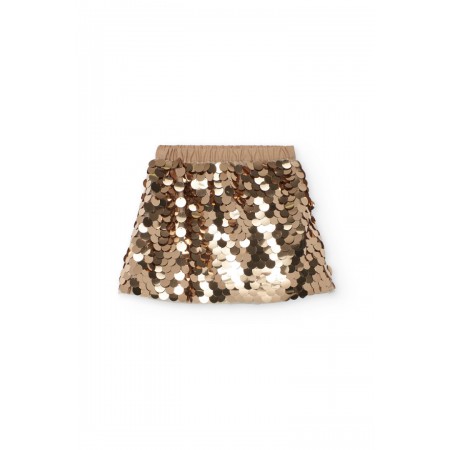 BOBOLI Παιδική Φούστα 722203 GOLD 