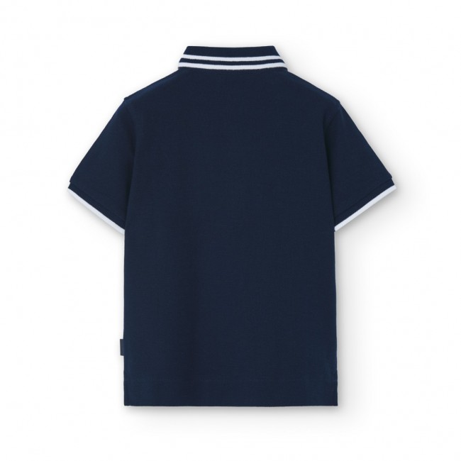 BOBOLI Παιδικό μπλε Polo 738064 - 2440