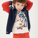 BOBOLI Παιδική Ζακέτα μάλλινη navy 307077-2440