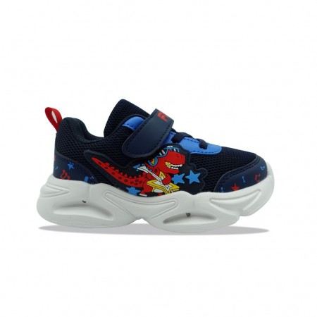 FILA Dino Velcro Lights Navy 7BK61008-200