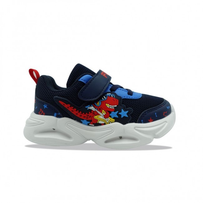 FILA Dino Velcro Lights Navy 7BK61008-200
