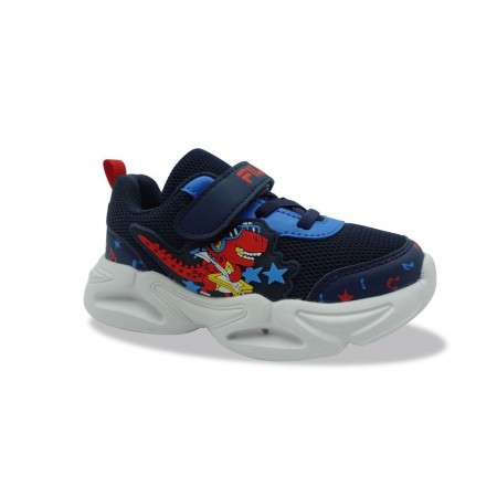 FILA Dino Velcro Lights Navy 7BK61008-200