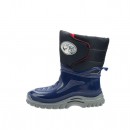 G&G Footwear Γαλότσα μπλε  Lux 1704 Wolf - Blue - Silver