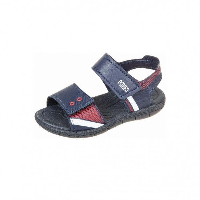 KLIN Παιδικά Πέδιλα Navy/White/Red 1-783-22017-37