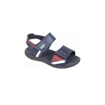 KLIN Παιδικά Πέδιλα Navy/White/Red 1-783-22017-37