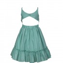 M&B Kid's Fashion Φόρεμα απαλό πράσινο 1220