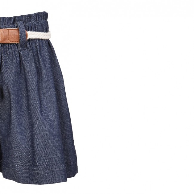 M&B Kid's Fashion Κοντή Παντελόνα μπλε 1230