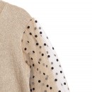 M&B Kid's Fashion Φόρεμα Λούρεξ καφέ/ χρυσό 2725