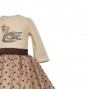 M&B Kid's Fashion Φόρεμα μπεζ 711