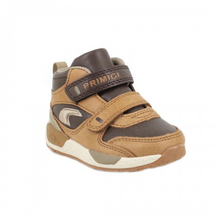 PRIMIGI Μποτάκι Nappa Pu/Cognac-Caff 8952100