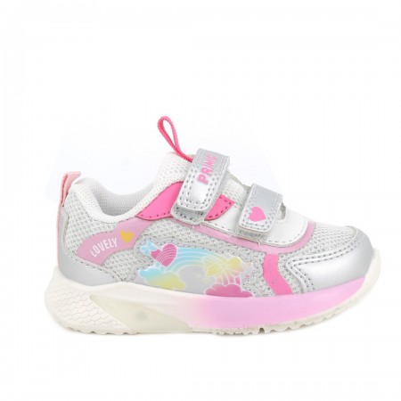 PRIMIGI Sneakers T.Lurex/Lam.Pu/Argento 1454200