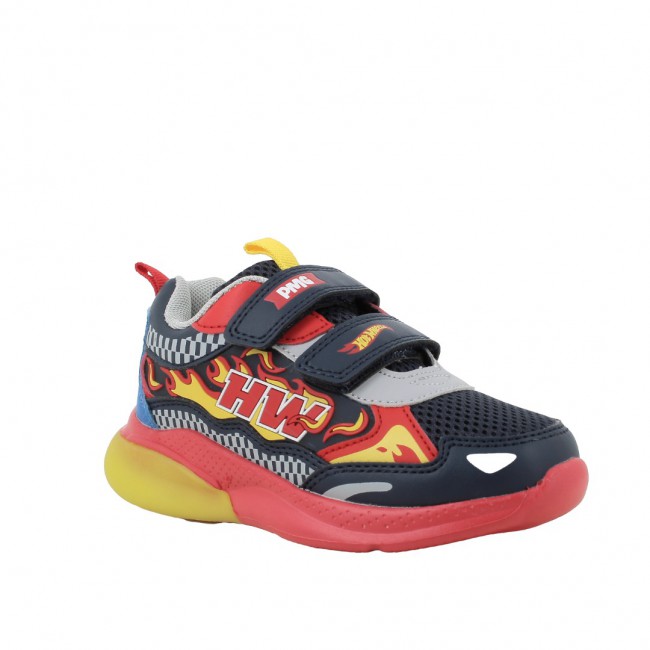 PRIMIGI Hot Wheels Sneakers Nappa Pu/Navy/ Navy-Rosso 1490611