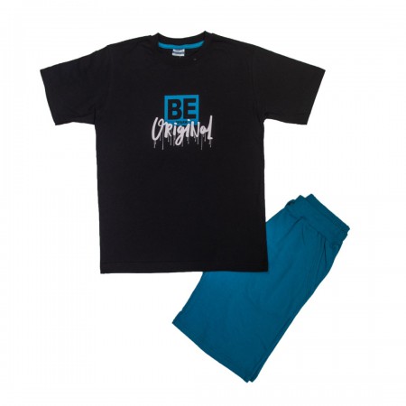 Spark Sportswear Παιδικό Σετ μαύρο/ μπλε 3040 Spark Sportswear Παιδικό Σετ μαύρο/ μπλε 3040