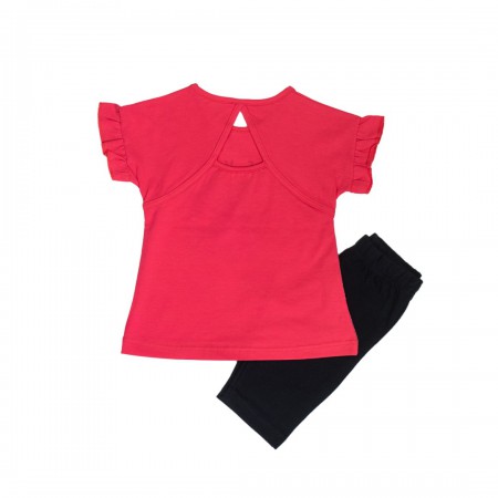 Spark Sportswear Παιδικό Σετ Μπλουζοφόρεμα κοραλί/ μαύρο 3660 Spark Sportswear Παιδικό Σετ Μπλουζοφόρεμα κοραλί/ μαύρο 3660