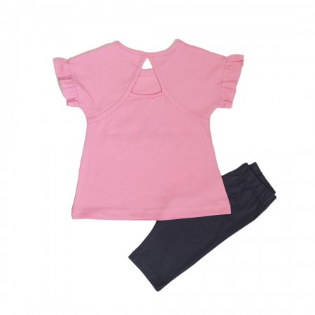 Spark Sportswear Παιδικό Σετ Μπλουζοφόρεμα ροζ/ ανθρακί 3660 Spark Sportswear Παιδικό Σετ Μπλουζοφόρεμα ροζ/ ανθρακί 3660