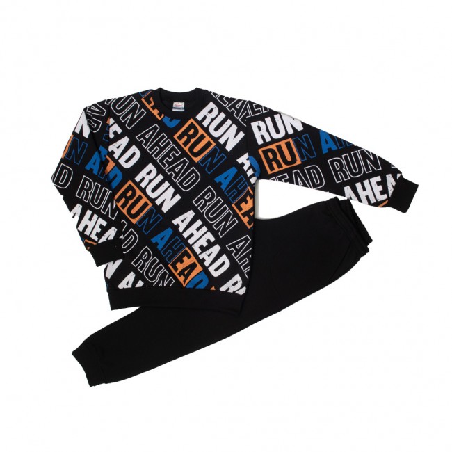 Spark Sportswear Παιδικό Σετ Φόρμα μαύρο 4065
