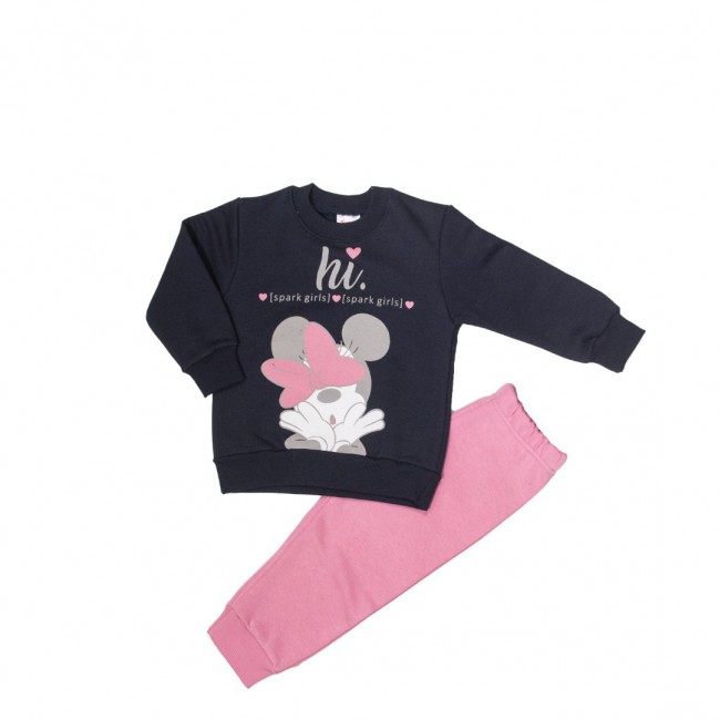 Spark Sportswear Παιδικό Σετ Φόρμα Minnie σάπιο μήλο/ μπλε 4630