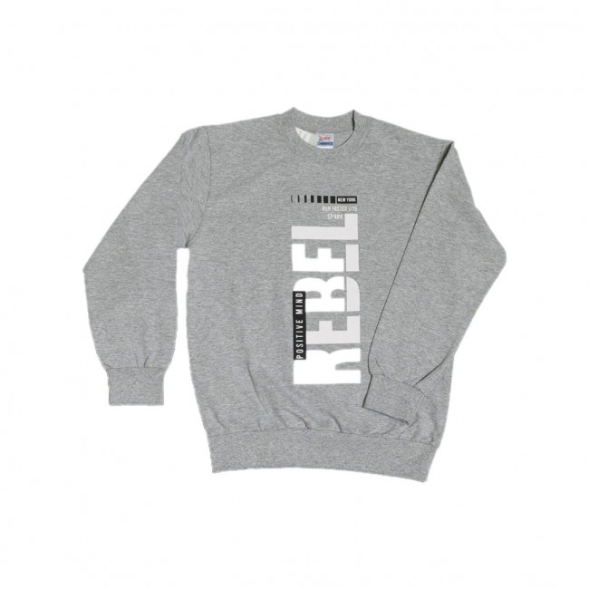 Spark Sportswear Παιδικό Σετ Εποχιακή Φόρμα γκρι/ μαύρο 5105