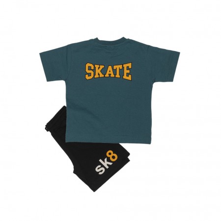 Spark Sportswear Παιδικό Σετ πετρόλ/ μαύρο 5260