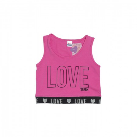 Spark Sportswear Παιδικό Σετ Σορτς φούξια/ μαύρο 5410