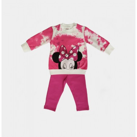 Spark Sportswear Παιδικό Σετ Φόρμα Minnie tie dye ροζ 7745