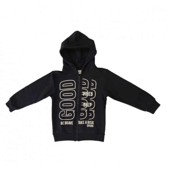 Spark Sportswear Παιδική Ζακέτα σκούρο μπλε 7915