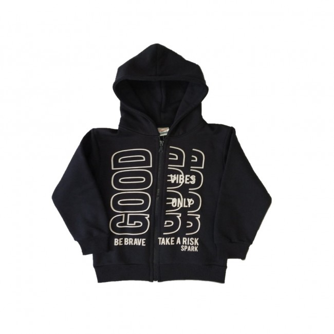 Spark Sportswear Παιδική Ζακέτα σκούρο μπλε 7915