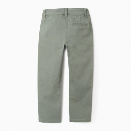 ZIPPY Παιδικό Παντελόνι Chino λαδί 31073595009